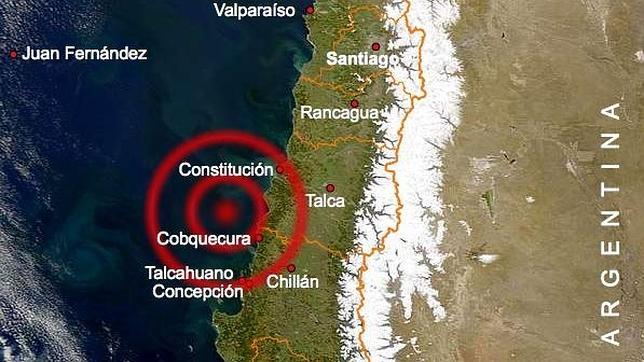 Científicos alertan del peligro de otro gran terremoto en Chile